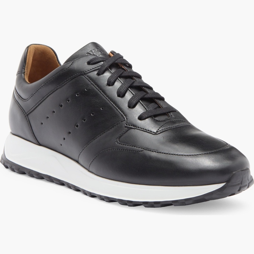 Allen Edmonds Black Leather Sneakers